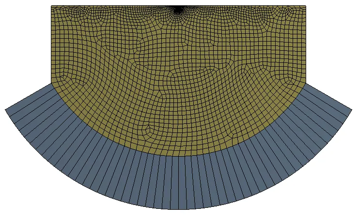 Mesh - Whole domain